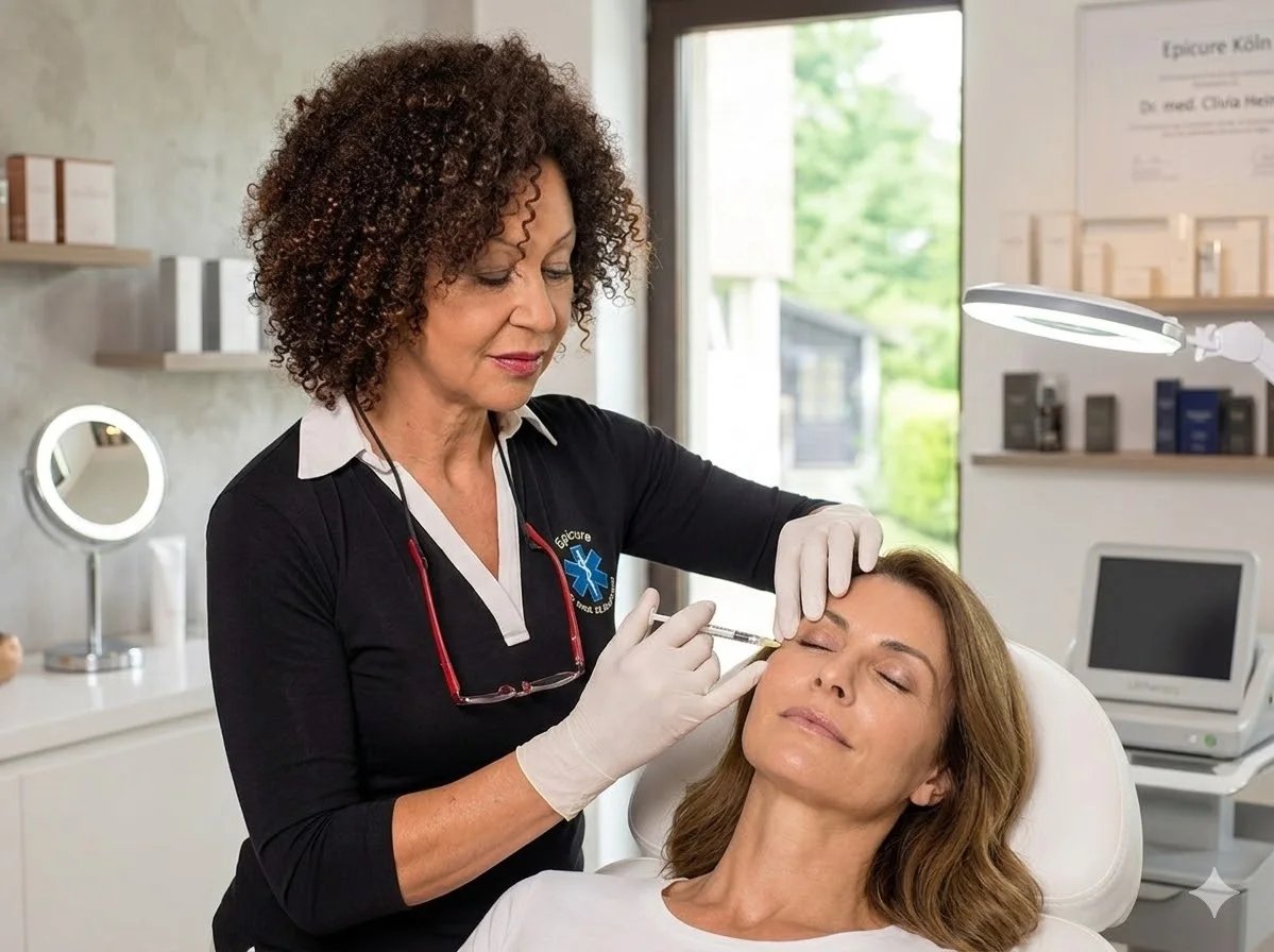 Strahlende Augenblicke: Krähenfüße glätten bei Epicure Köln bei Epicure Köln